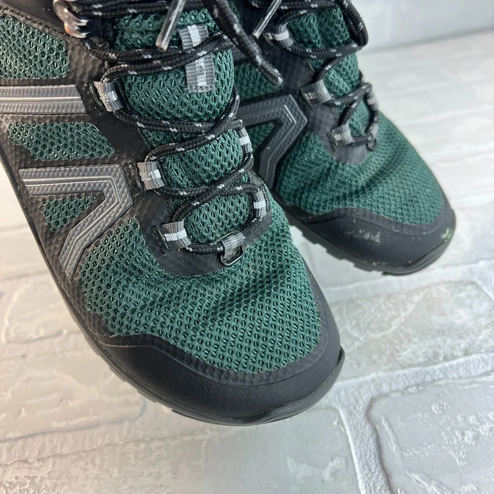 Xero Xcursion‎ Fusion Waterproof Barefoot Hiking Boots Womens 7.5 Green Outdoor